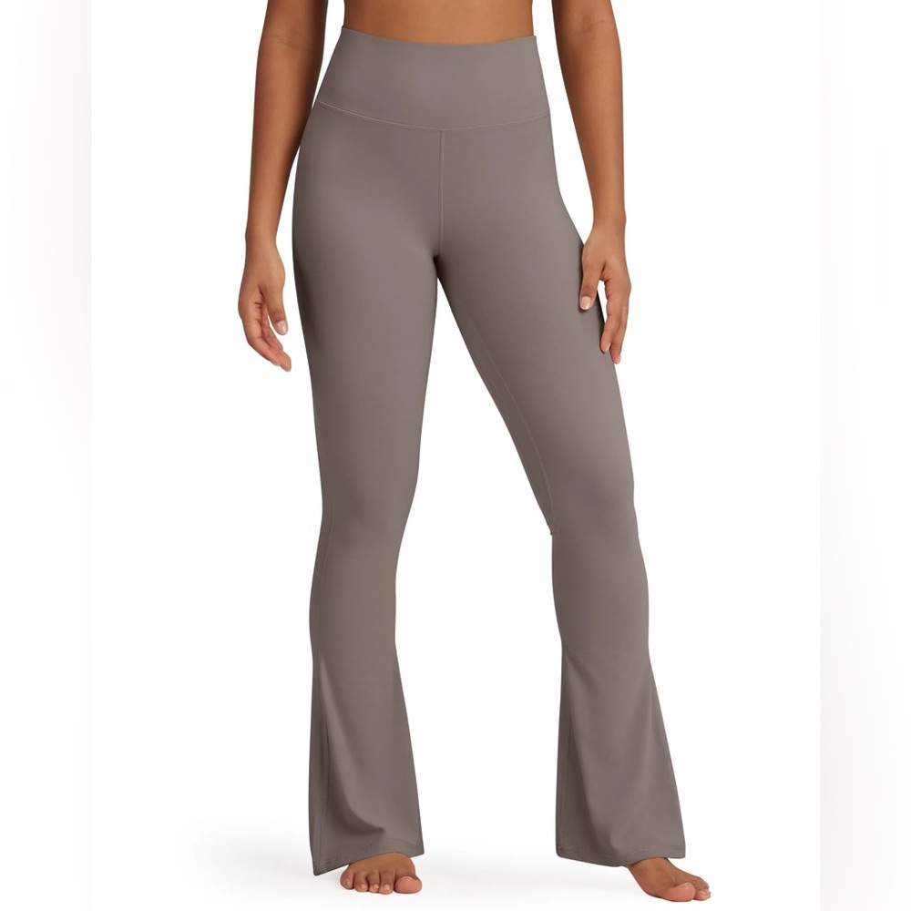 G4 Free | BareFeel Casual High-Waisted Mini Flare Pants